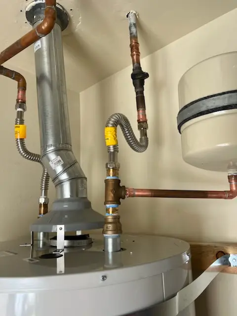 Water heater installation and plumbing repair in Mantua Grove